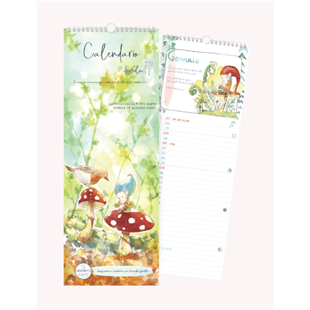 Calendario Spirale  44.5x16.5cm 2027