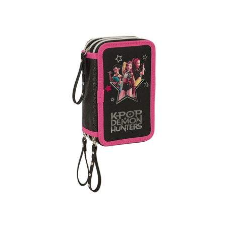 Astuccio Triplo  Demon Hunters 37 Pezzi