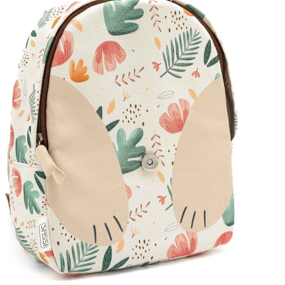 Zaino Asilo Cotone Animaletto H27xl22cm Gnawy Il Bradipo — immagine 4