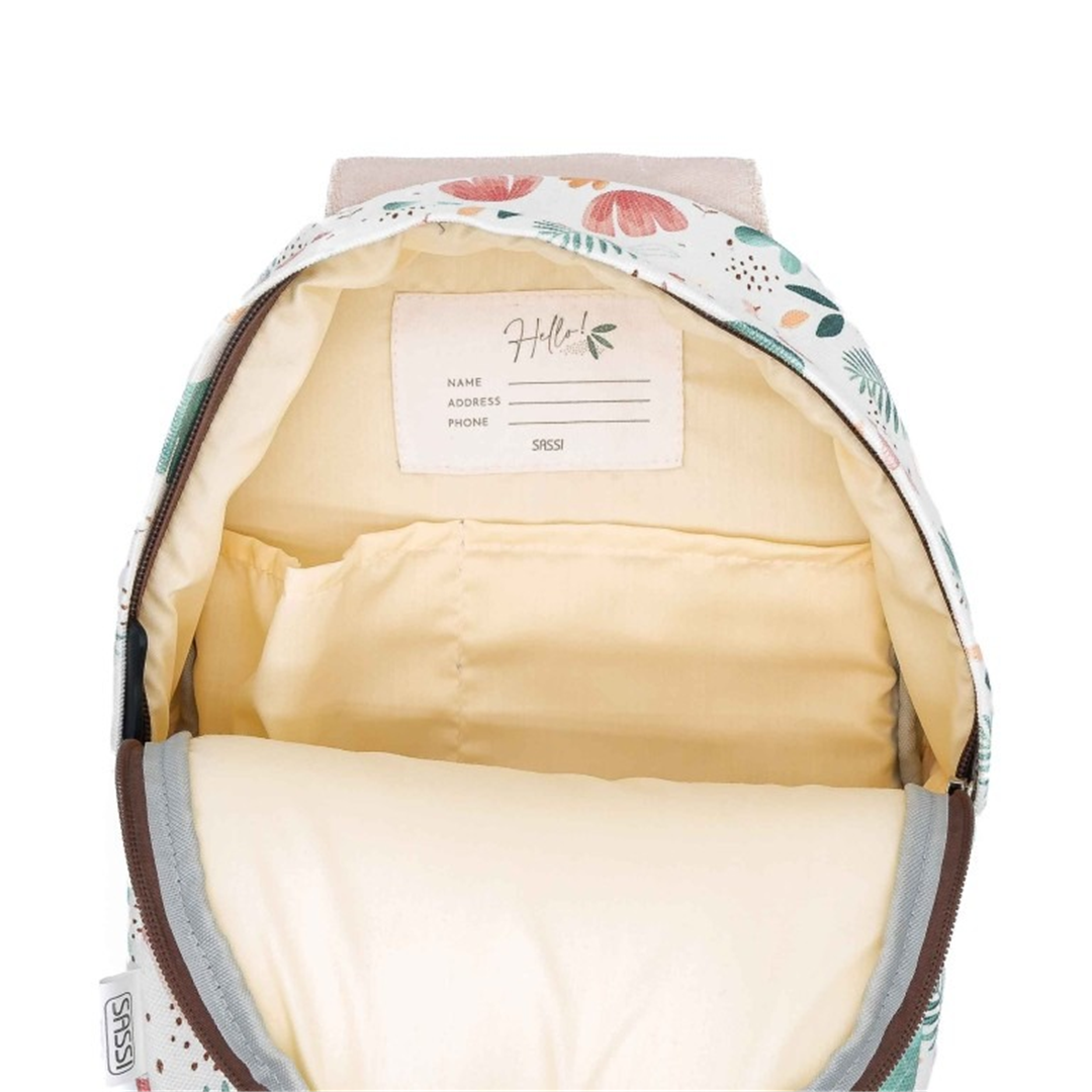 Zaino Asilo Cotone Animaletto H27xl22cm Gnawy Il Bradipo — immagine 5
