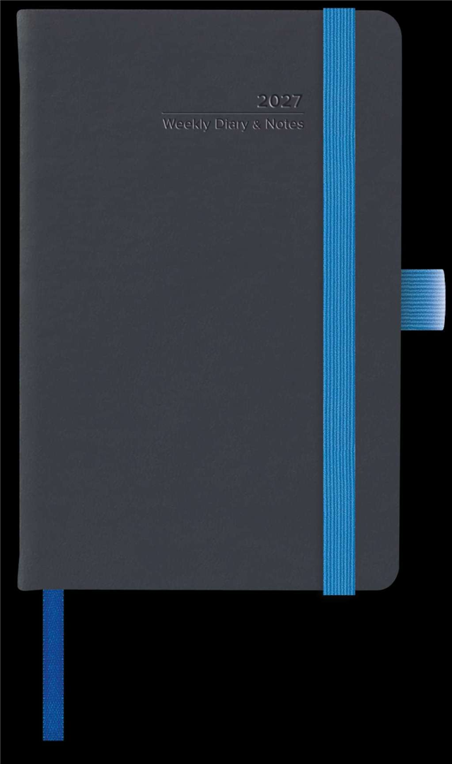 Agenda 9x14 Settimanale C/note Black Color — immagine 3