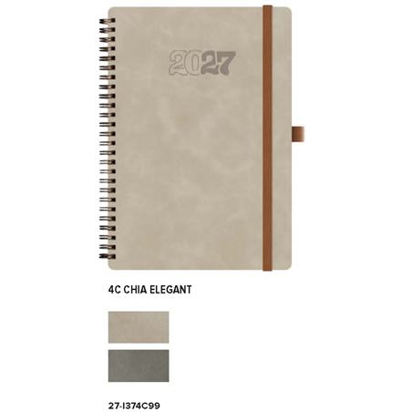 Agenda 16,6x24 Settimanale W-O Chia Elegant