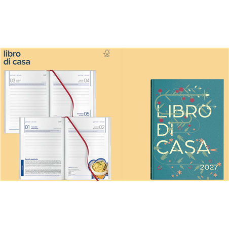 Libro Di Casa 14,5x20,5 S/d Soggetti Assortiti