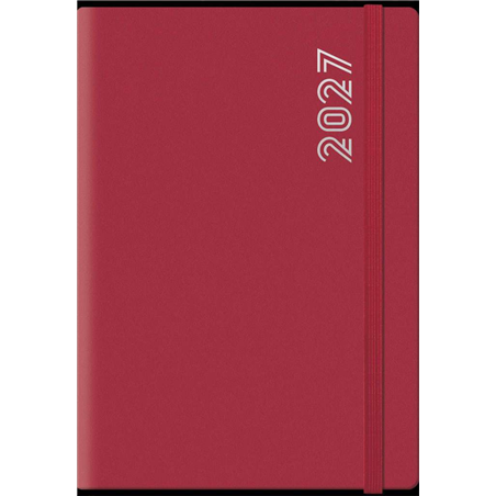 Agenda 17x24 Cm 7g Dynamic Rosso