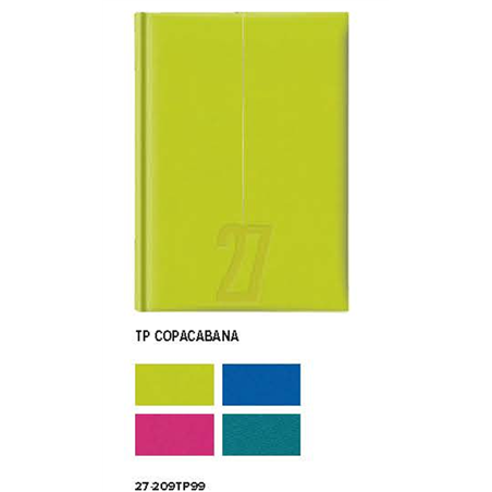 Agenda 14,5x20,5 Giornaliera S/d Copacabana Quadretti