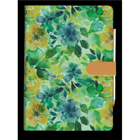 Agenda 10,5x14,8 Giornaliera S/d Fiori Classi Quadretti