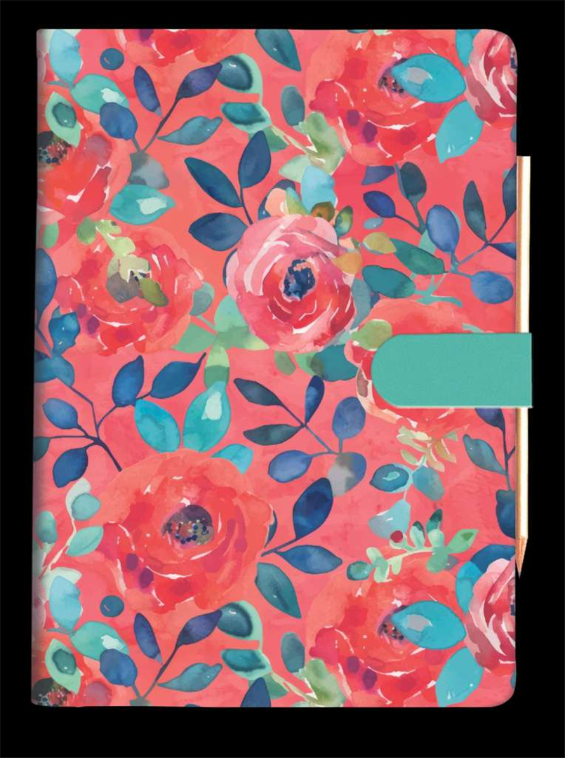 Agenda 10,5x14,8 Giornaliera S/d Fiori Classi Quadretti — immagine 4