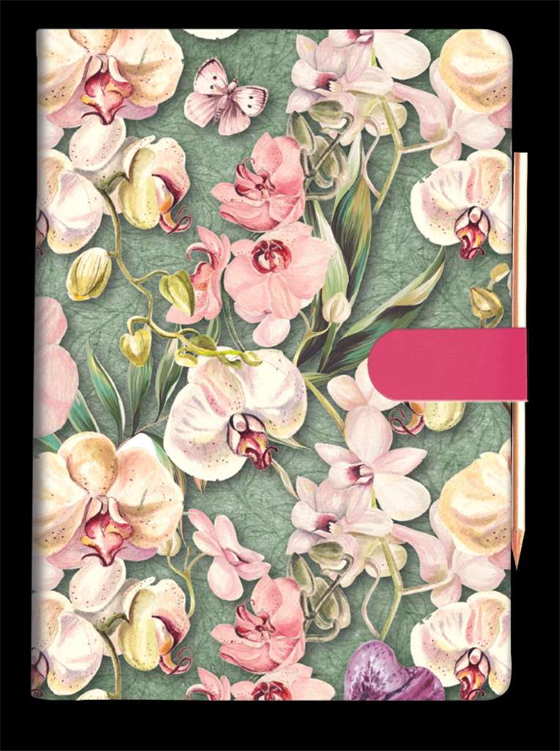 Agenda 10,5x14,8 Giornaliera S/d Fiori Classi Quadretti — immagine 5