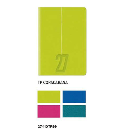 Agenda 7x10 Bigiornaliera Copacabana