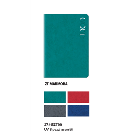 Agenda 7x10 Giornaliera Marmora