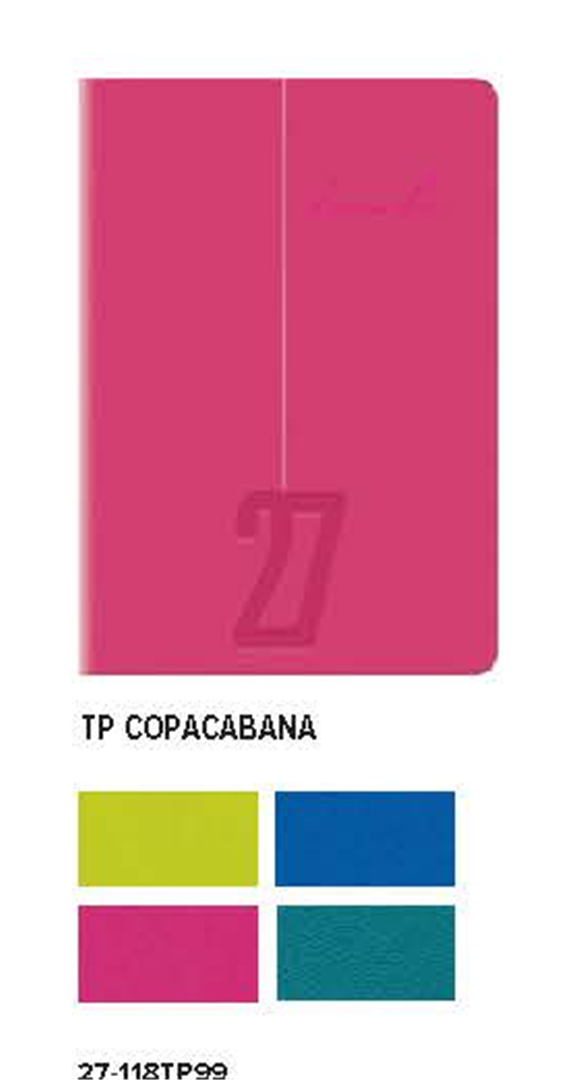 Agenda 9x13 Giornaliera S/d Copacabana