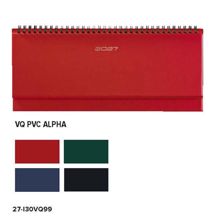 Agenda 29,8x10,5 Settimanale W-O Pvc Alfa