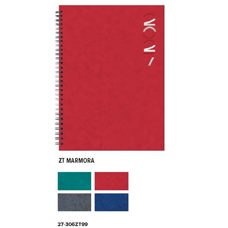 Agenda 19,1x26,5 Settimanale W-O Marmora