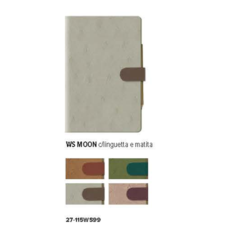 Agenda 7x10 Giornaliera Moon