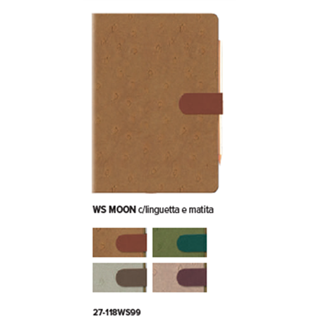 Agenda 9x13 Giornaliera S/d Moon