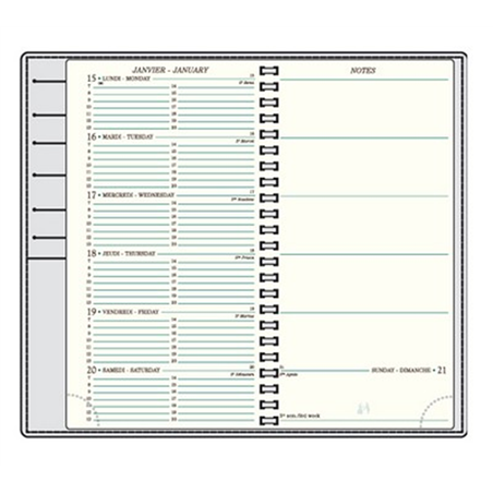 Ricambio  Agenda As 18 - 17,5 X 9,1 Cm