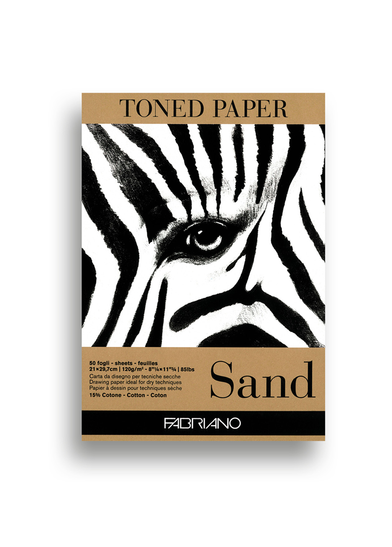 Blocco Toned Paper A4 50 Fogli 120 Gr Sand (sabbia) — immagine 2