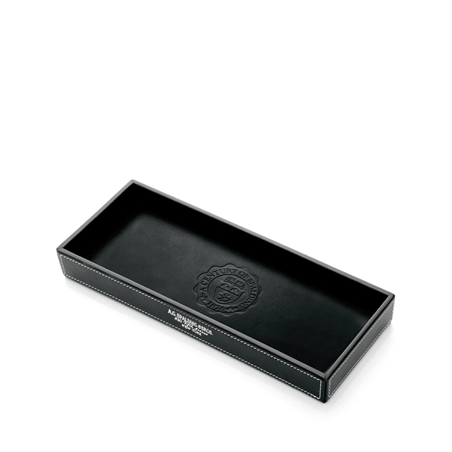 Rectangular Pen Utility Holder 25x10x2 Cm Nero