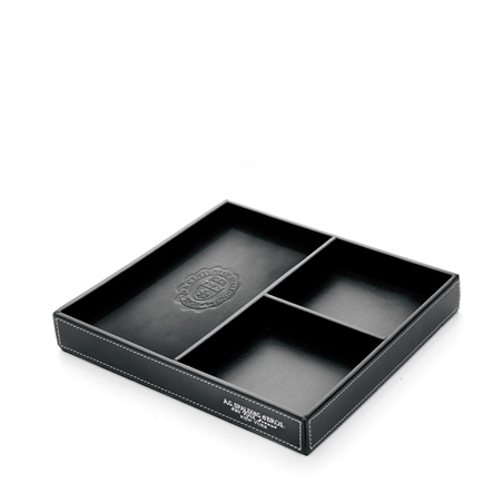 Porta Penne Clip Biglietti Visita 22x22x3 Nero