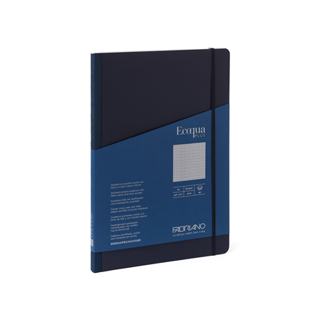 Maxiquaderno Ecoqua A4 Puntini 90f 90 Gr Dark Blue