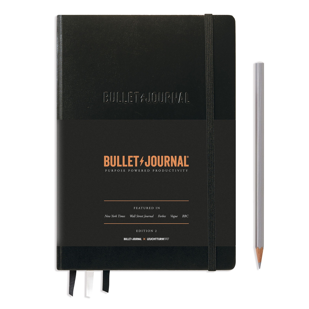Bullet Journal A5 Puntini 206 Pag Nero — immagine 2
