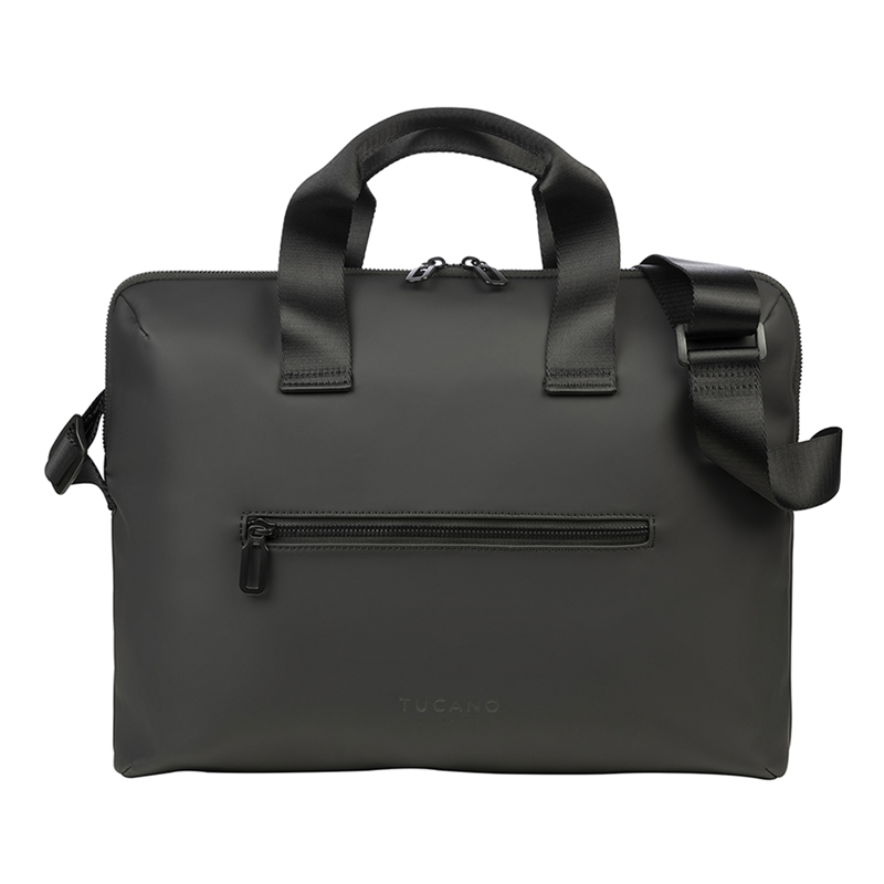 Borsa City Bag Gommo 40x29 Cm Nero