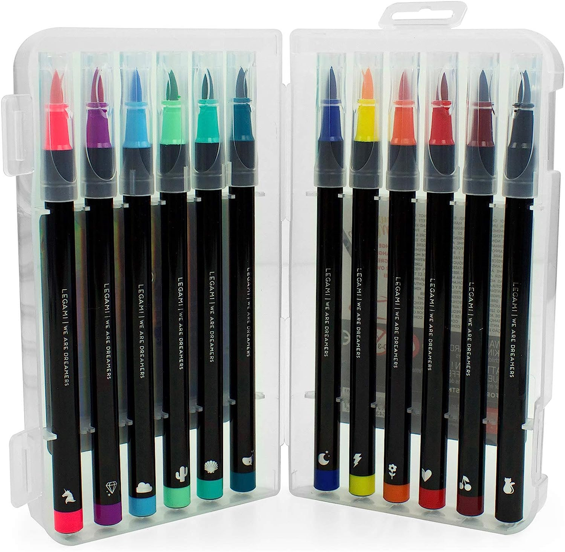 Brush Markers Multicolor 12pz — immagine 3