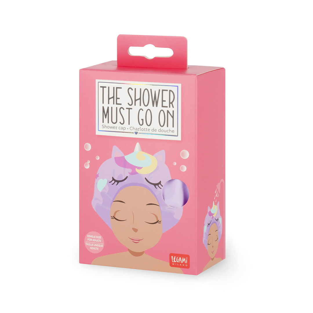 The Shower Must Go On - Shower Cap Unicorn — immagine 2