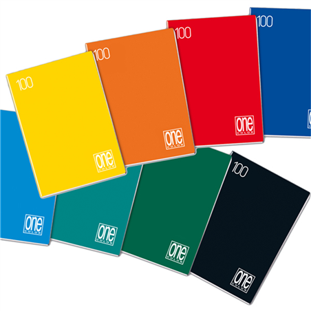 Maxiquaderno 10m 100gr 24+1fg One Color Con Margine