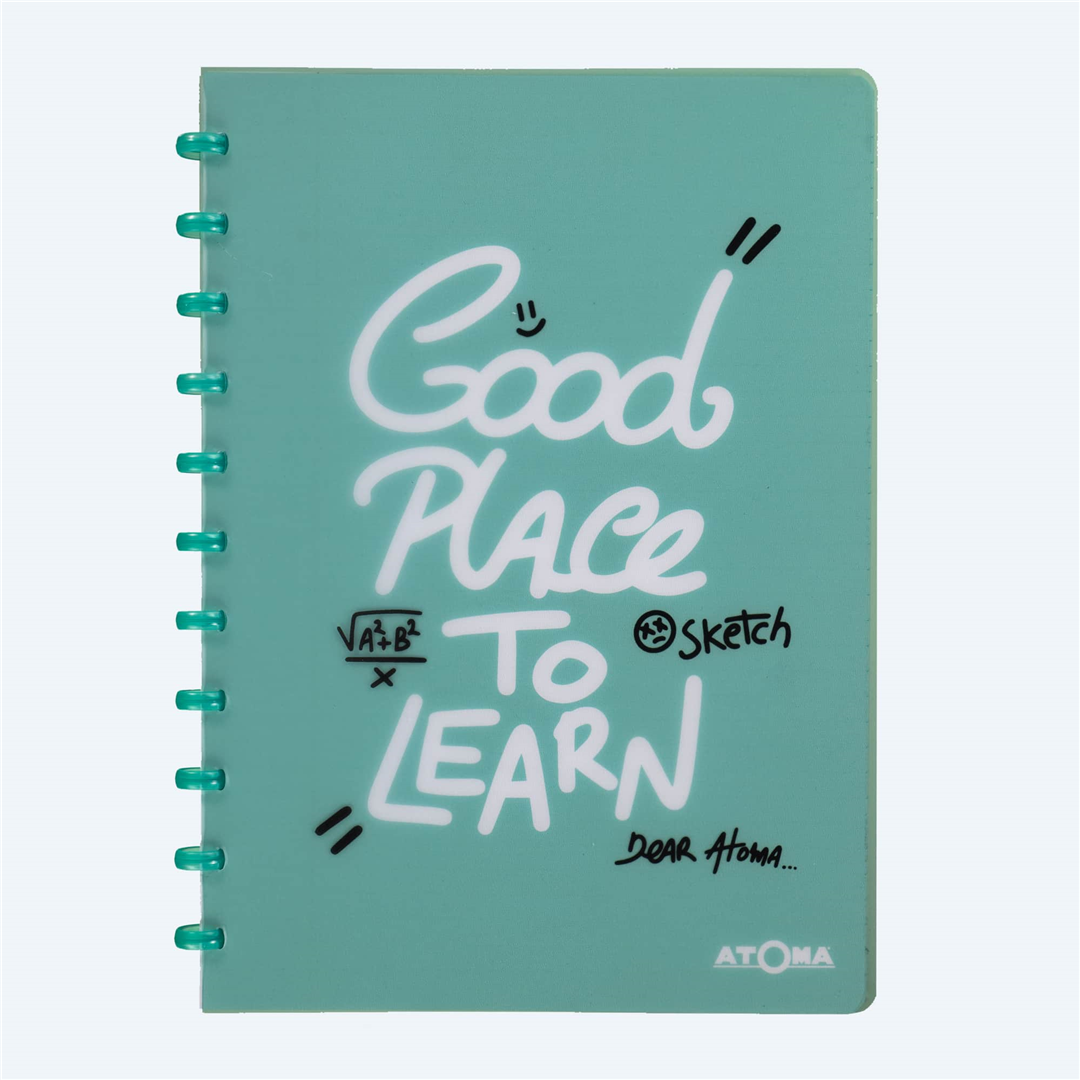 Quaderno  A4 72 Fg Writings 5mm-Quadretto 5mm — immagine 2
