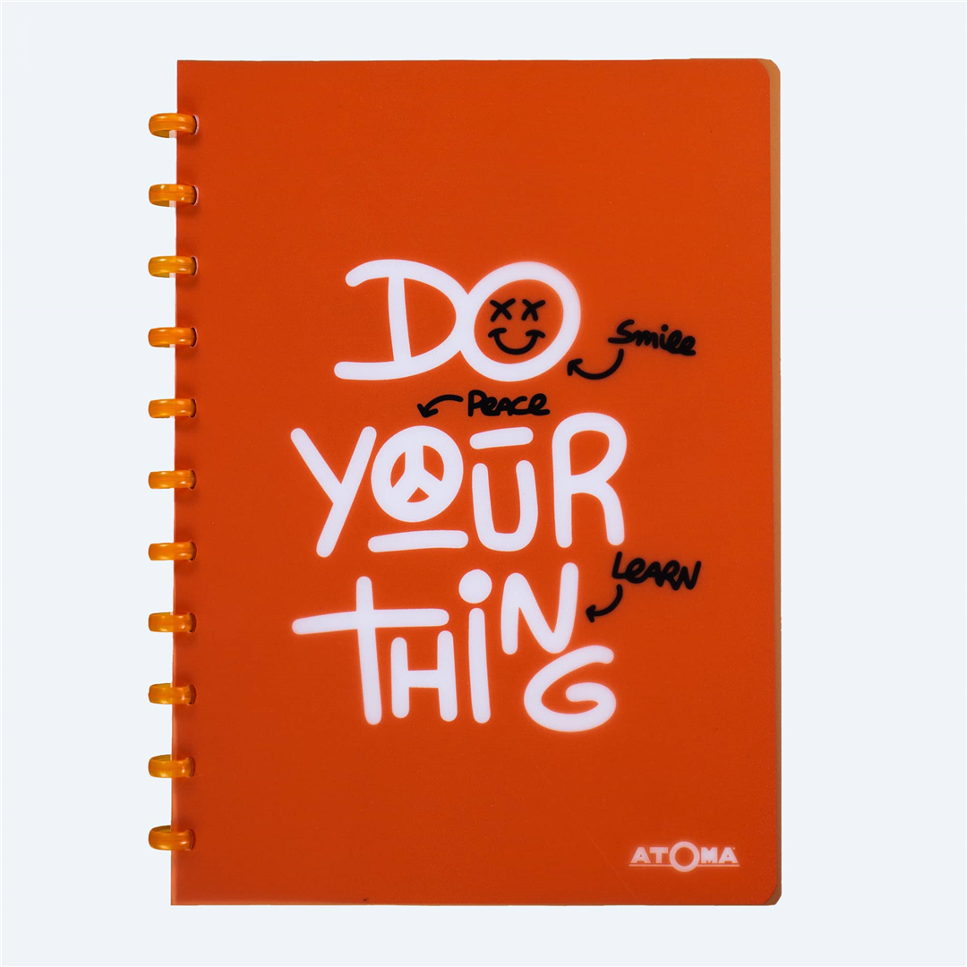 Quaderno  A4 72 Fg Writings 5mm-Quadretto 5mm — immagine 4