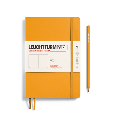 Notebook Medium A5 Soft Bianco Rising Sun