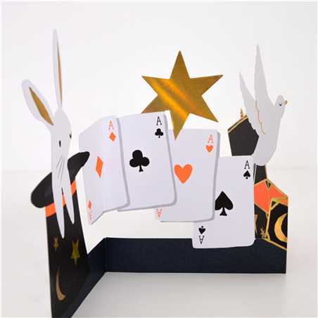 Biglietto Auguri Garland  Magic