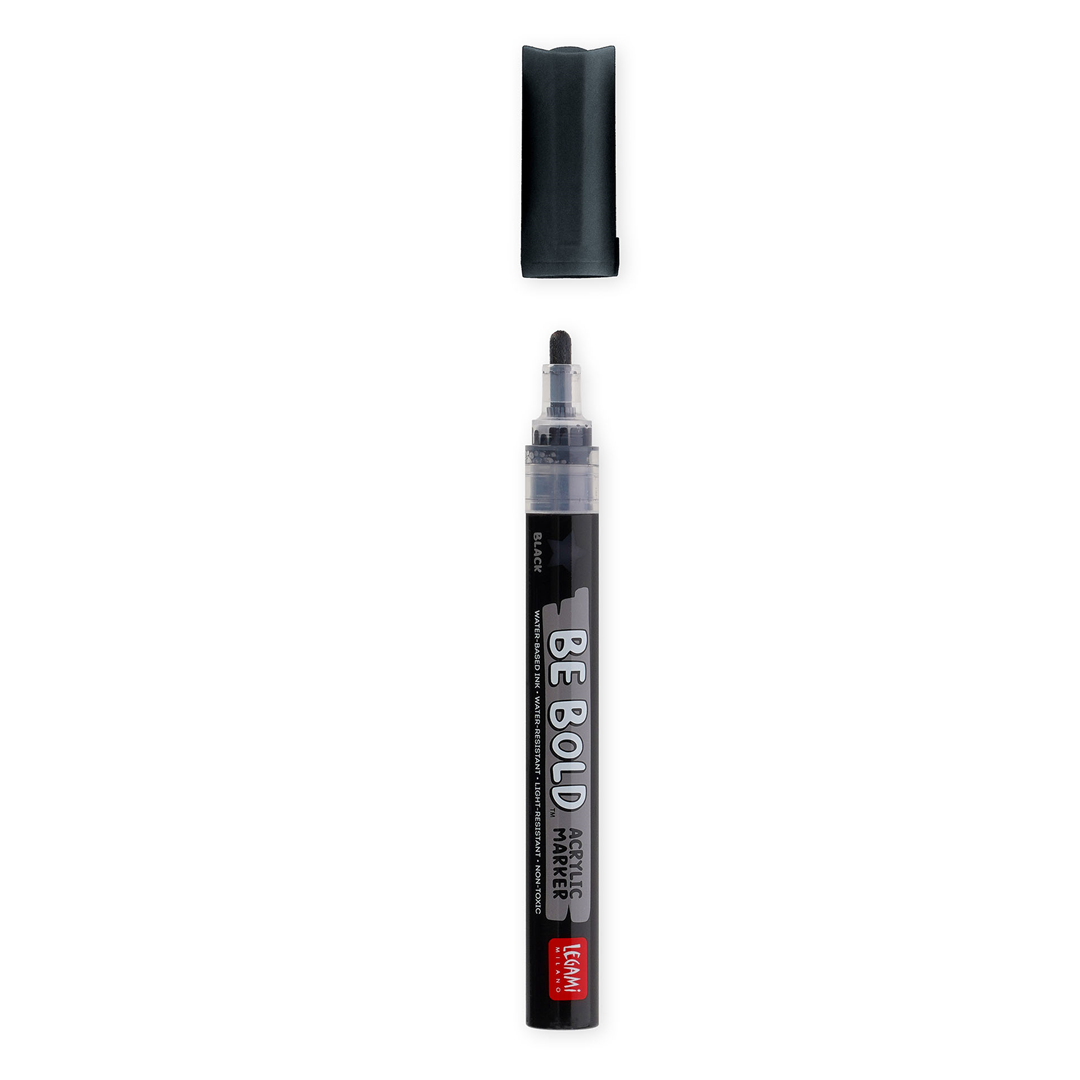 Pennarello Acrilico Be Bold Black — immagine 4