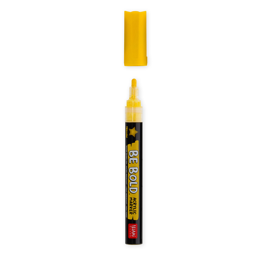 Pennarello Acrilico Be Bold Yellow — immagine 4