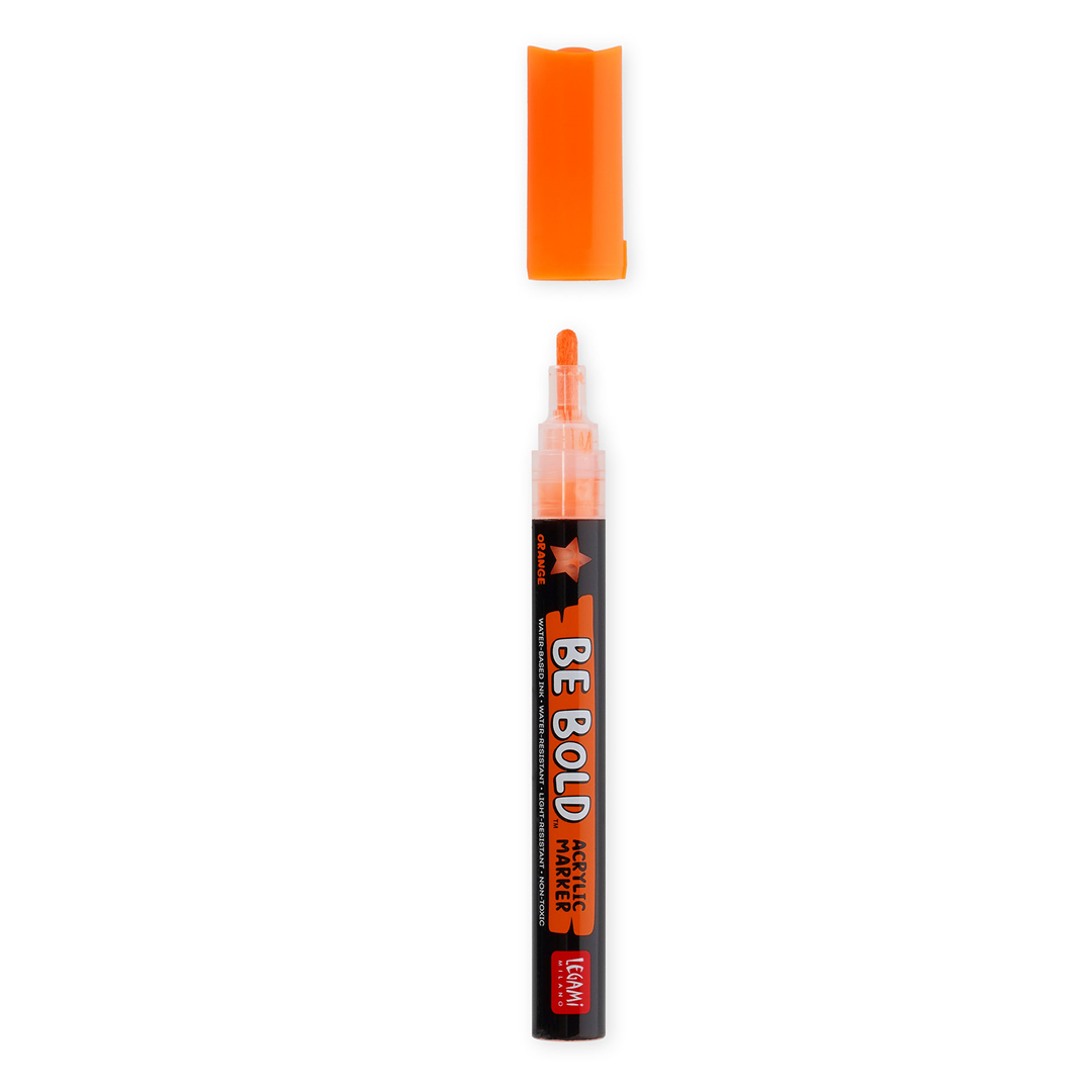 Pennarello Acrilico Be Bold Orange — immagine 4