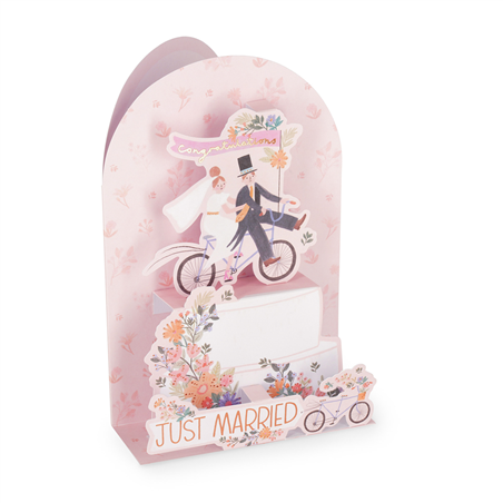 Biglietto Pop Up Wedding Cake