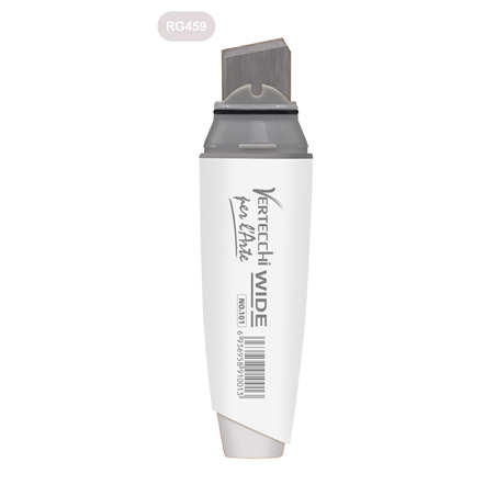 Pennarello Base Alcool Super Wide Punta A Scalpello Rg459-Grigio Rosato Chiarissimo
