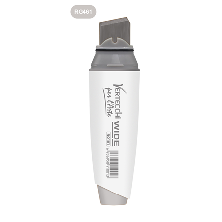 Pennarello Base Alcool Super Wide Punta A Scalpello Rg461-Grigio Rosato Chiaro