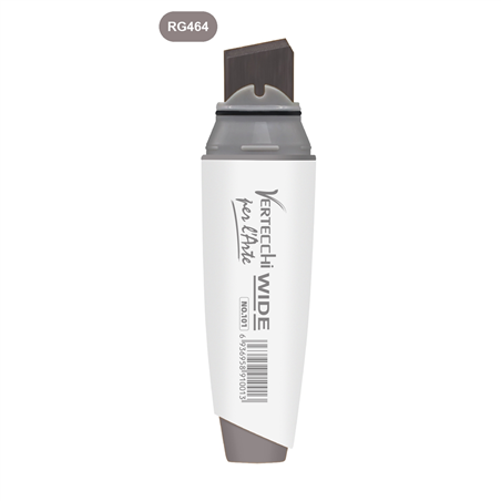 Pennarello Base Alcool Super Wide Punta A Scalpello Rg464-Grigio Rosato Medio