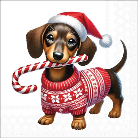 Tovagliolo Natale 33x33  Anton