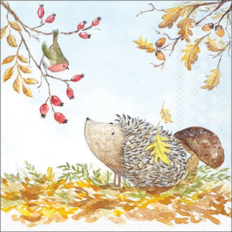 Tovagliolo 33x33 Carta Decorato  Forest Friends