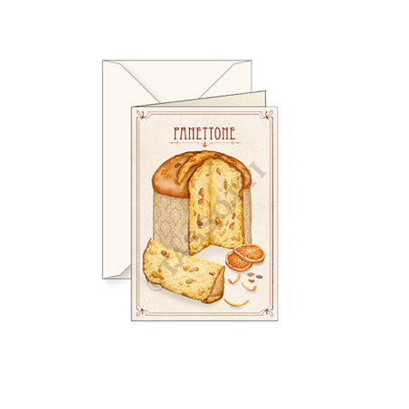 Biglietto Natale  Panetton E