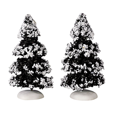 Evergreen Tree, Set Of 2, Small
