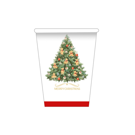 Bicchiere Cc250 Natale Pz8 Christmas Teddy
