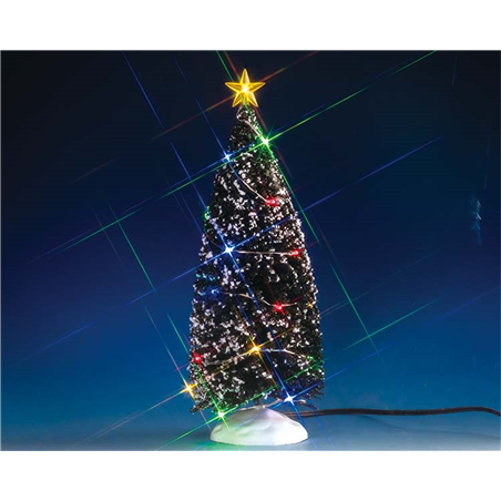 Evergreen Tree With 24 Multi Light, B/o (4.5v)