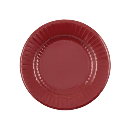 Piatto Carta 21cm 8pz  Bordeaux
