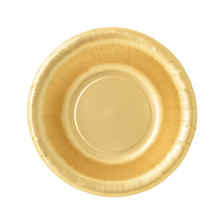 Scodella Carta 24cm 8pz Oro Satin