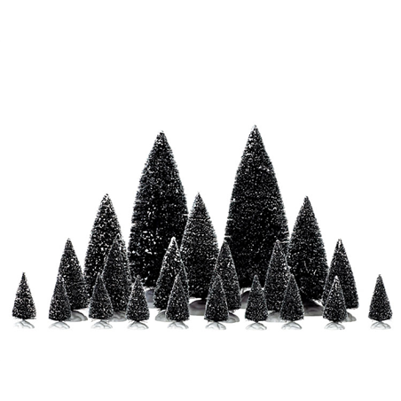 A100 Assorted Pine Trees, Set Of 21