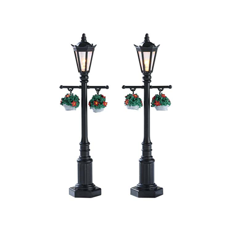 L39 Old English Lamp Post, Set Of 2